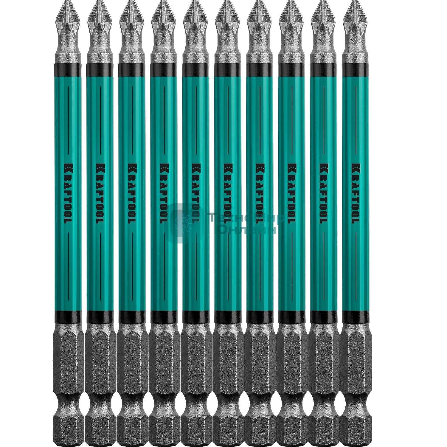 Биты Kraftool профессиональные сталь S10 26124-2-100-10