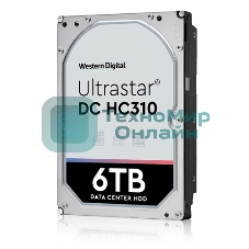 Жесткий диск Western Digital HGST SAS 3.0 6Tb 0B36047 HUS726T6TAL5204 Ultrastar 7K6 (7200rpm) 256Mb 3.5