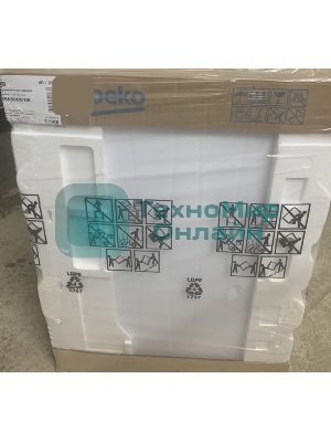 (Поврежденный товар) Посудомоечная машина Beko DVS050R01W белая [См.описание!]