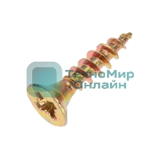 Саморез универсальный Kranz 3х16, желтый цинк, упаковка поставщика (32 000 шт.)