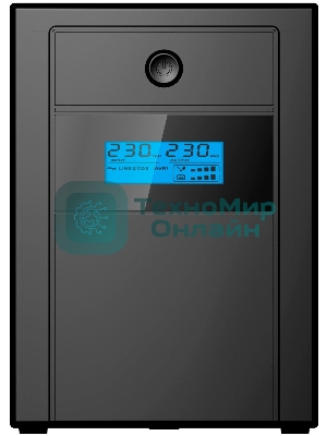 Источник бесперебойного питания Ippon Back Basic 1200 LCD Euro 720Вт 1200ВА черный
