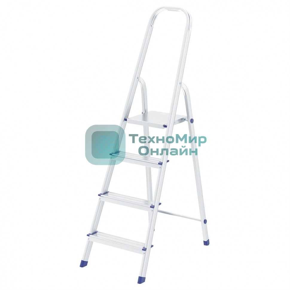 Стремянка Сибртех 4 ступени алюминиевая