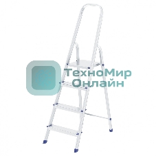 Стремянка Сибртех 4 ступени алюминиевая