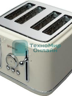 Тостер Gorenje T2300CLIN 1150Вт бежевый/серебристый
