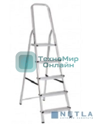 Стремянка алюминиевая Вихрь СА 1х5