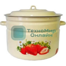 Бак Лысьвенские эмали 18л без деколи С-28261/Жм Жемчужный, новинка