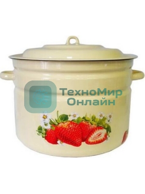 Бак Лысьвенские эмали 18л без деколи С-28261/Жм Жемчужный, новинка