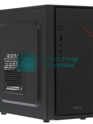 Компьютерный корпус Ginzzu D180 2хUSB 2.0,AU w/o PSU