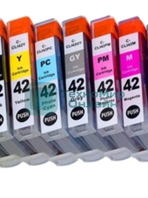 Набор струйных картриджей NVPrint для Canon CLI-42 (NV-6384B010) 8 цветов для Canon Pixma PRO-100, 100S
