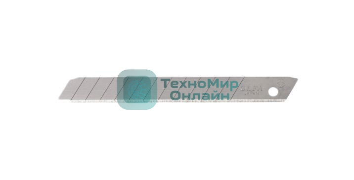 Лезвия для канцелярского ножа OLFA OL-AB-50B 9мм, 50 шт. в боксе