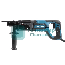 Перфоратор Makita HR2475 Перфоратор,SDS+, 780Вт,3реж,2.7Дж,0-4500у\м,3кг,чем,Д-образ