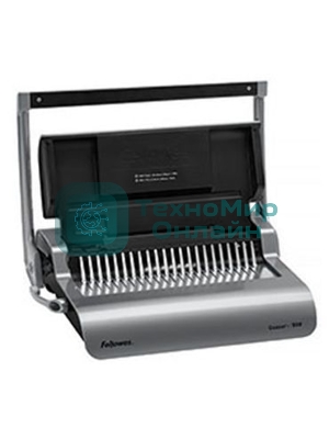 Переплетчик Fellowes Quasar+ (FS-56277) A4/перф.22л.сшив/макс.500л./пластик.пруж. (6-51мм)
