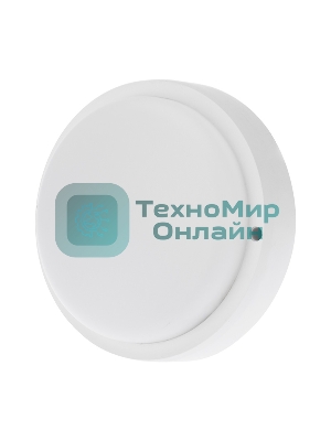 Светильник светодиодный пылевлагозащищенный Rexant ЖКХ-01 круг 12 Вт 1000 Лм IP65 155 мм 6500 K с микроволновым датчиком движения