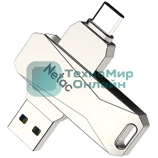 Флешка USB Netac U782C NT03U782C-128G-30PN dual USB 3.0+TypeC 128Gb, retail version