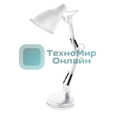 Светильник KD-331 C01 настол. 230В 40Вт E27 бел. Camelion 12790