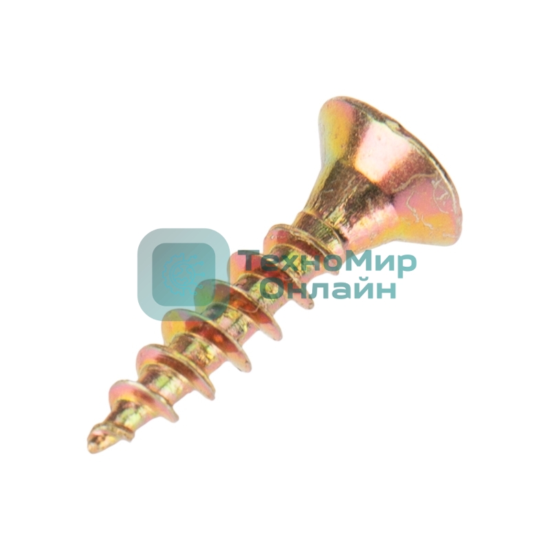 Саморез универсальный Kranz 3х16, желтый цинк, упаковка поставщика (32 000 шт.)