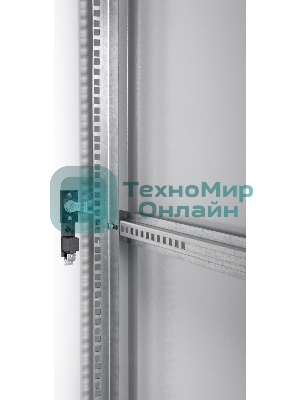 Шкаф телекоммуникационный напольный ЭКОНОМ 42U (600 × 1000) дверь стекло, дверь металл