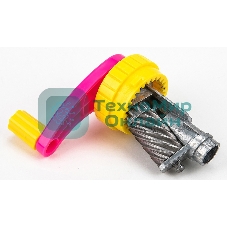 Точилка для карандашей механическая Deli E0739, 1 отверстие, пластик, ассорти