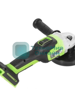 Угловая шлифовальная машина аккумуляторная GreenWorks GD24AG, 24V, бесщеточная без АКБ и ЗУ (3200207)