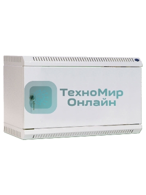 Шкаф телеком. настенный разборный 9U (600х350) дверь металл (ШРН-Э-9.350.1)
