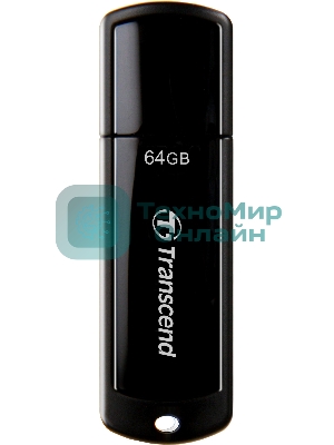 Флешка USB Transcend JetFlash 700 (TS64GJF700), 64Gb, USB 3.0, R/W 70/20, черный