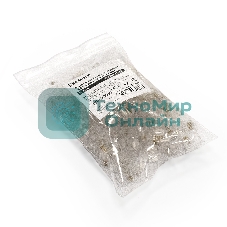 Коннектор ExeGate PL12-6P6C-100 RJ-12 телефонный разъем (6P6C), золотое напыление (100 шт)