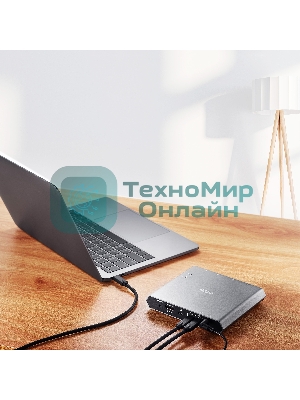 Переключатель ATEN 2-Port 4K DisplayPort USB-C KVM Dock Switch with Power Pass-through