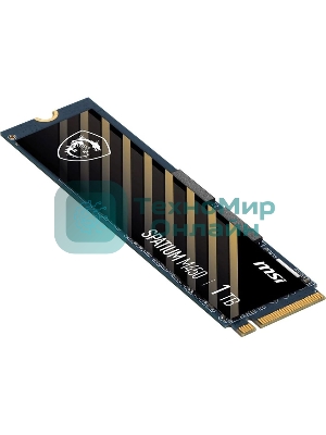 Накопитель SSD MSI SPATIUM M450, 1Tb, PCIe 4.0 x4, M.2 2280, NVMe, R/W 3400/2400