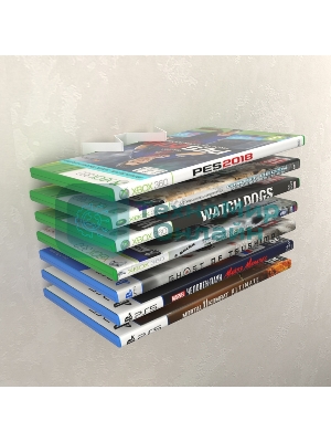 Кронштейн для хранения дисков Rexant настенный, белый