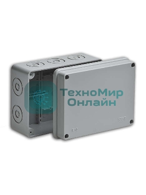 Коробка распределительная ОП 150х110х70 IP55 без герм. Рувинил 67054