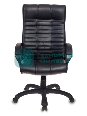 Кресло Бюрократ KB-10/BLACK черный, экокожа