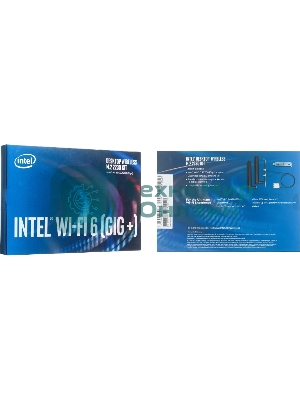 Плата сетевого контроллера Intel Wi-Fi 6 AX200, 2230, 2x2 AX+BT, No vPro, 985927