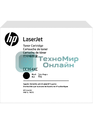 Картридж лазерный контрактный HP LaserJet CC364X Contract Black Print Cartridge