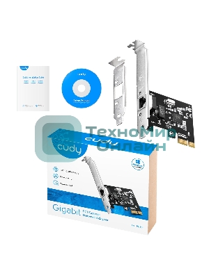 Сетевой адаптер CUDY PCI Express Cudy PE10 PCI Express
