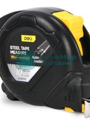 Рулетка Deli DL9010P 10мx25мм