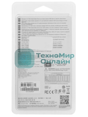 Накопитель SSD Apacer AS350X, 512Gb, 2.5