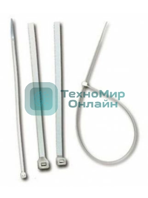 Стяжка пластиковая Lanmaster TWT-CV-150 150x3.6 мм (упак: 100 шт) нейлон 6.6 внутри помещений