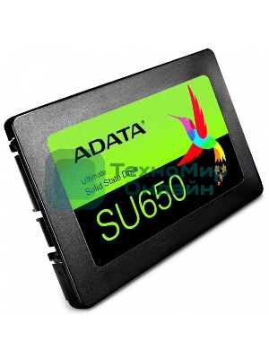 Накопитель SSD ADATA SU650, 960Gb, SATA III, 2.5