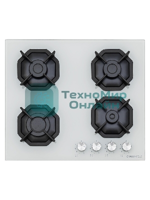 Газовая варочная панель Maunfeld EGHG.64.2CW/G белый