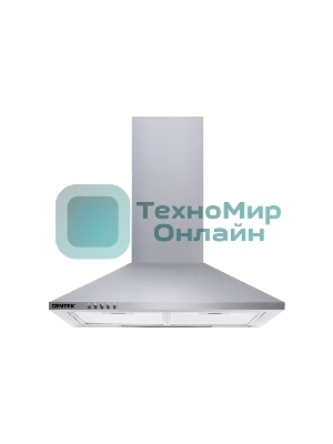 Вытяжка каминная Centek СТ-1820-60 серебристый, 60 см, 800 куб. м/ч, 55 дБ