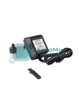 Набор для стрижки Galaxy Line GL 4154,черный с серебристым, аккумуляторный, лезвия из япон. нержав. стали, индикатор работы и заряда, вр. непрер. раб. 45 мин, регулировка длины стрижки (2; 5; 10; 15мм), нож шириной 41 мм, триммер шир. 25 мм, головка вращ. на 360