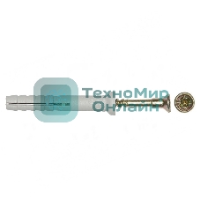 Дюбель-гвоздь Kranz грибовидный бортик, полипропилен 6х40, пакет (100 шт./уп.)