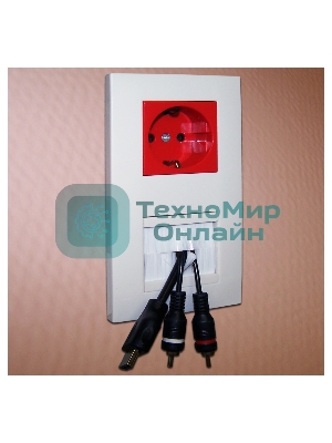 Вставка с щеточным вводом, 45х45