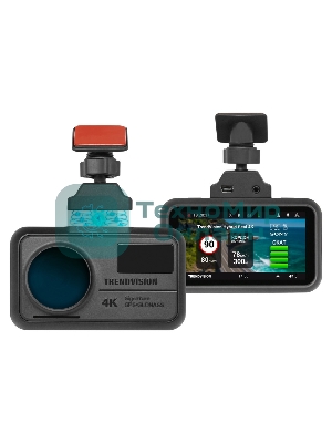 Видеорегистратор с радар-детектором TrendVision Hybrid Signature Real 4K GPS ГЛОНАСС