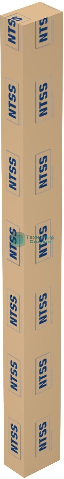 Стойка двухрамная NTSS NTSS-2POR42U/600-1000 42U 550ммx1000мм 600кг серый