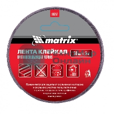 Лента Matrix клейкая противоскользящая, черная 50 мм х 5м