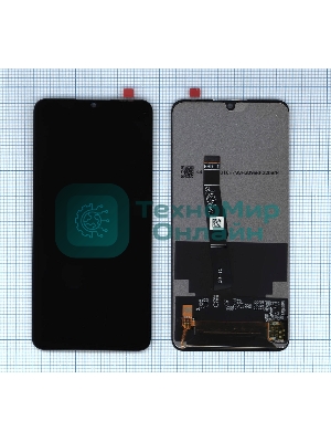 Дисплей для Huawei P30 lite, Nova 4e (COF orig) черный