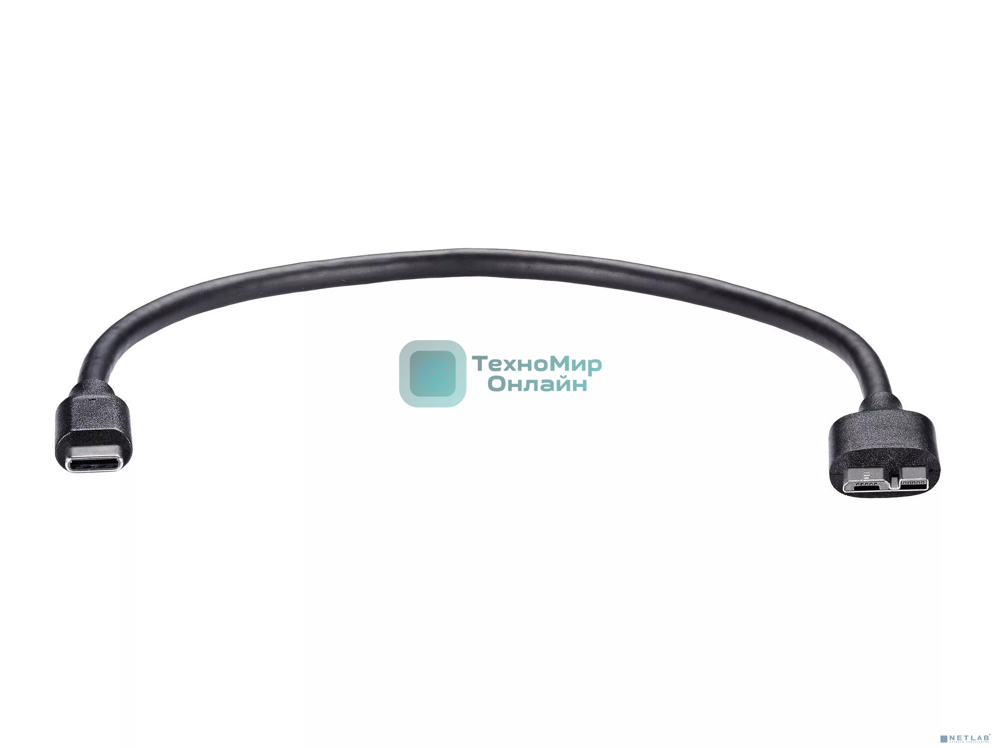 Кабель соединительный Telecom TUS713-0.3M USB3.0 Type-c to Micro B,5Gbps 0.3m