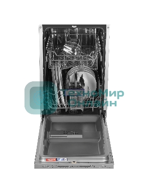 Встраиваемая посудомоечная машина Maunfeld MLP-08S, серебристый, 44.8 см, 9 компл., 49 дБ, класс A++