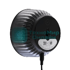 Умная колонка SBER Boom Mini 2, 5Вт, компактная, 1 динамик, GigaChat, Magnetic Sound, Мультирум, Детектор шума, Wi-Fi, Bluetooth 5.0, Салют, квантовый черный